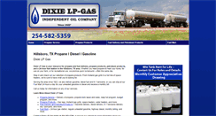 Desktop Screenshot of dixielpgas.com