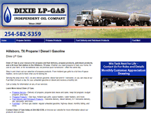 Tablet Screenshot of dixielpgas.com